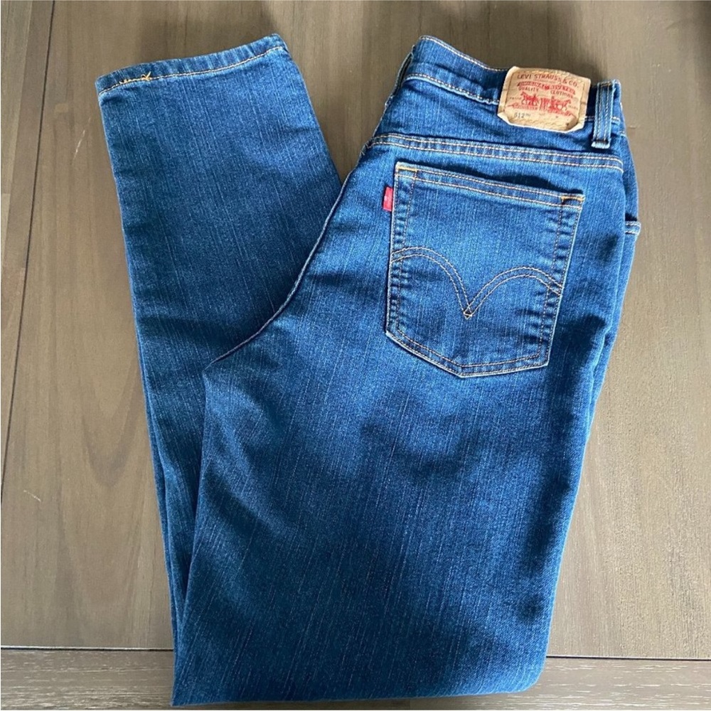 Levi's 512 Classic Slim Tapered Mom Jeans size 14